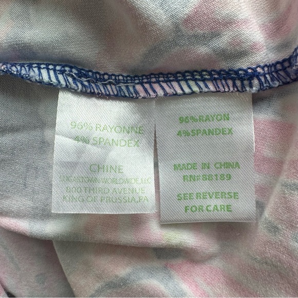 Lilly Pulitzer Emma Dress Resort Navy Banana Flambé Engineered - Picture 15 of 15